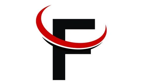 Modern icon Solution Letter F Stock-Illustration