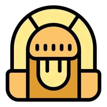 Modern igloo building representing arctic home and cold climate Ilustración de archivo