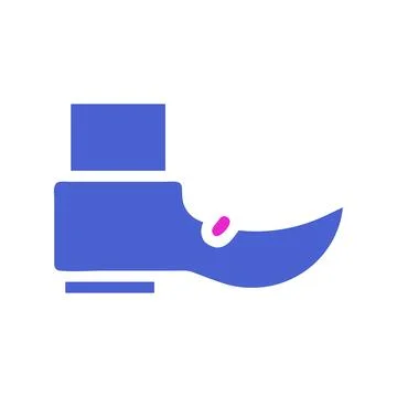 Modern Illustration Pruning Shears Icon Graphic Illustrazione stock