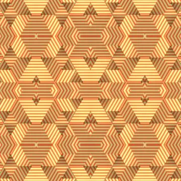 Modern illustration of striped pattern design. 3d rendering optical illusion Stockillustratie
