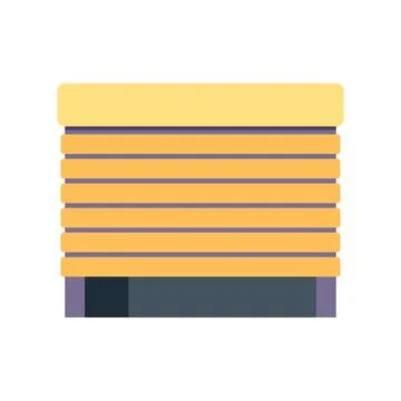 Modern industrial air ventilation unit vector illustration Ilustración de archivo