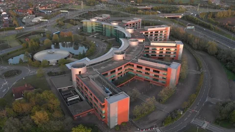 Modern Industrial Building Stock-Footage 113451007