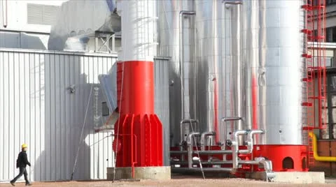 Modern Industry and Worker Stock Footage 24651590