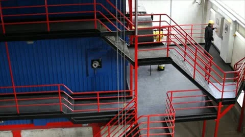 Modern Industry and Worker Stock Footage 24651734