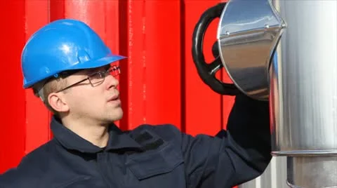 Modern Industry and Worker Stock Footage 24652025