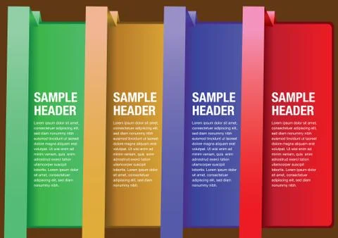 Modern info graphics Vector Background Layout Design Illustrazione stock