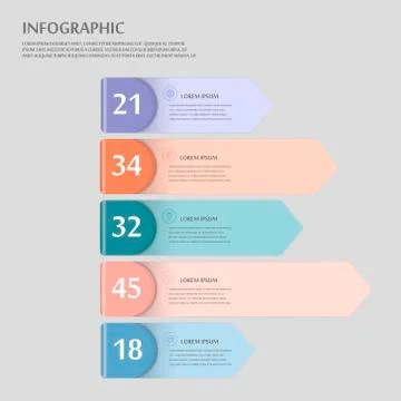 Modern infographic design Stock Illustration