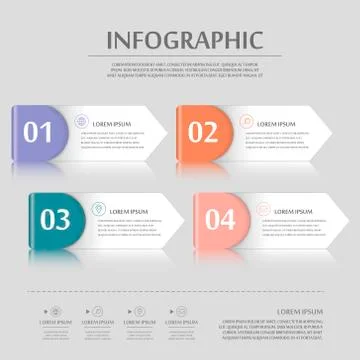 Modern infographic design Stock Illustration