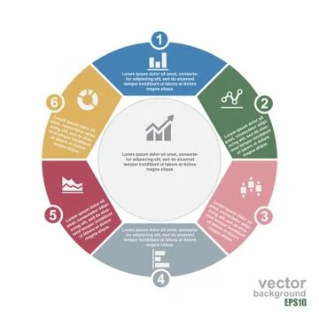 Modern Infographic design template Stock-Illustration