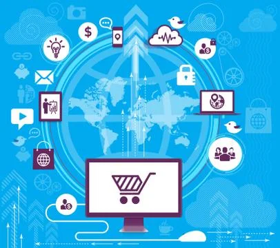Modern infographic design vector Stock Illustration