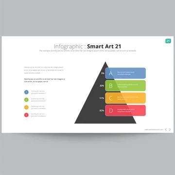 Modern Infographic Design for Workflow and Process Presentation Illustrazione stock