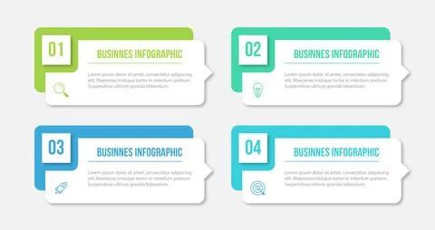 Modern infographic template. Creative circle element design with marketing .. Stock Illustration