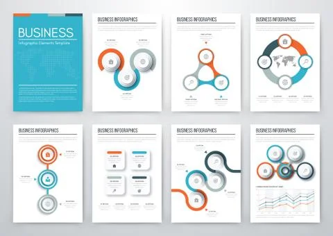 Modern infographic vector concept Stock Illustration