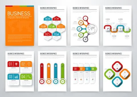 Modern infographic vector concept Stock Illustration