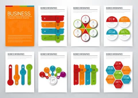 Modern infographic vector concept Illustrazione stock