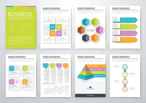 Modern infographic vector concept Stock Illustration