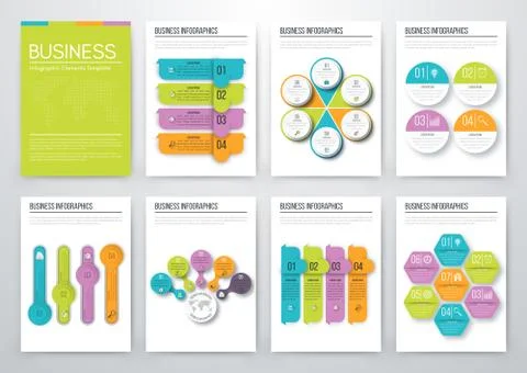 Modern infographic vector concept Stock Illustration