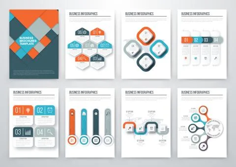 Modern infographic vector concept Stock Illustration