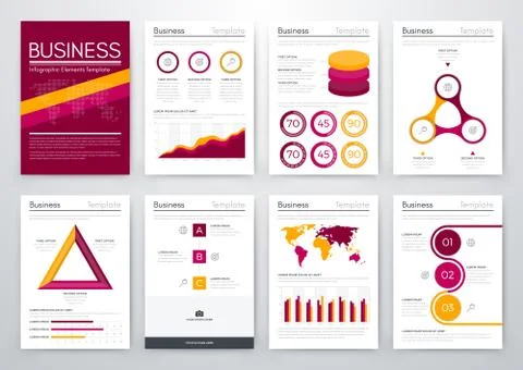 Modern infographic vector concept Stock Illustration
