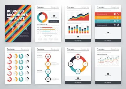 Modern infographic vector concept 스톡 일러스트