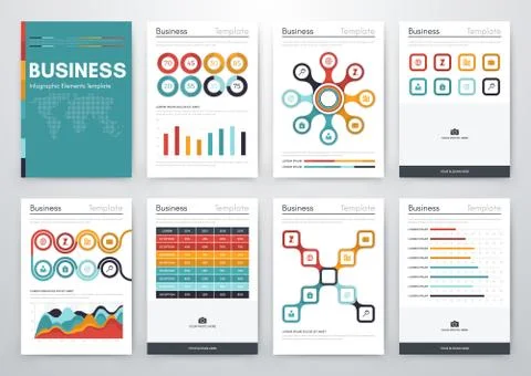 Modern infographic vector concept Stock Illustration