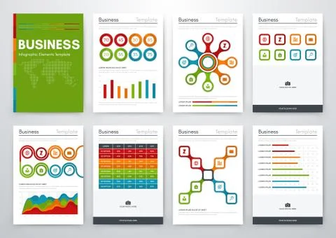 Modern infographic vector concept Stock-Illustration