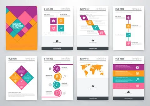 Modern infographic vector concept Stock Illustration