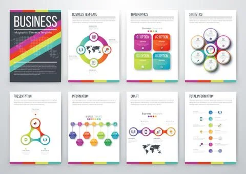 Modern infographic vector concept Stock Illustration