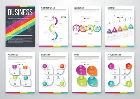 Modern infographic vector concept Stock Illustration