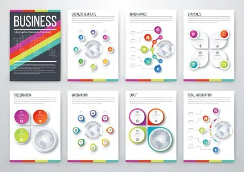 Modern infographic vector concept Stock Illustration