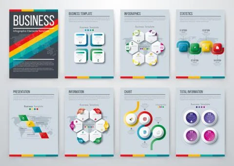 Modern infographic vector concept Stock Illustration