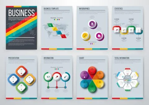 Modern infographic vector concept Stock Illustration