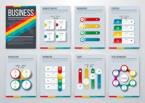 Modern infographic vector concept Stock Illustration