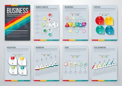Modern infographic vector concept Stock Illustration