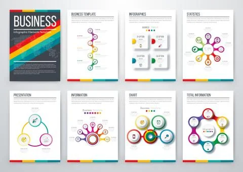 Modern infographic vector concept Stock Illustration