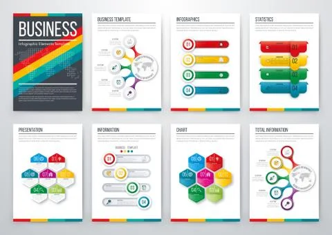 Modern infographic vector concept Stock Illustration