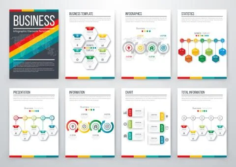 Modern infographic vector concept Stock Illustration