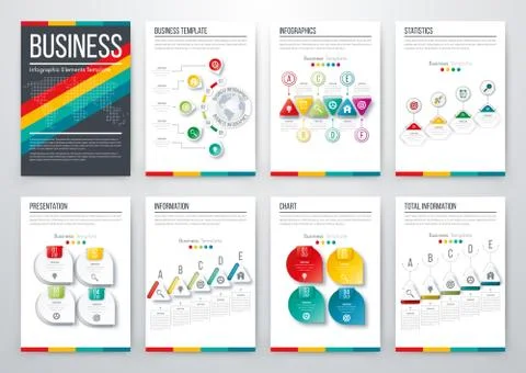 Modern infographic vector concept Stock Illustration