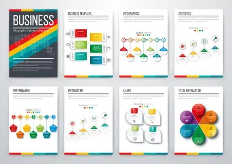 Modern infographic vector concept Stock Illustration