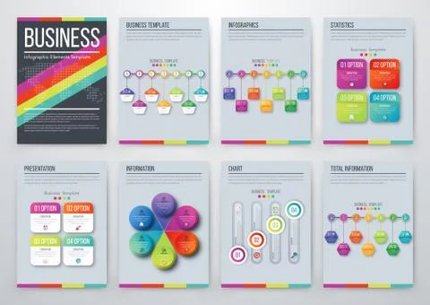 Modern infographic vector concept Stock Illustration