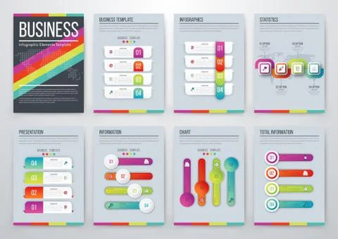 Modern infographic vector concept Stock Illustration