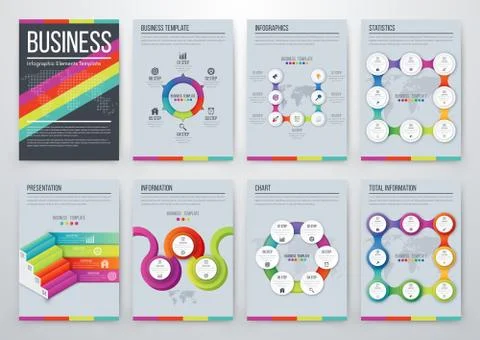 Modern infographic vector concept Stock Illustration