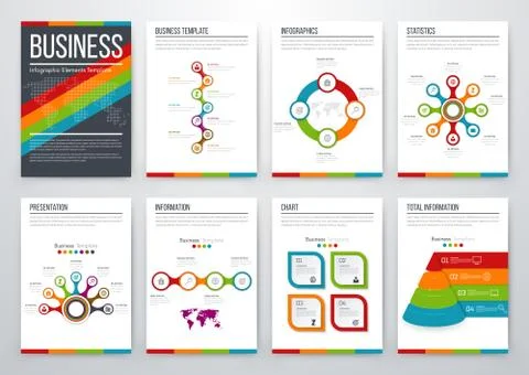 Modern infographic vector concept Stock Illustration