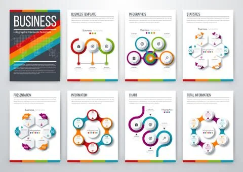 Modern infographic vector concept Stock Illustration