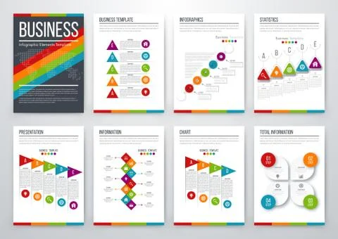 Modern infographic vector concept Stock Illustration