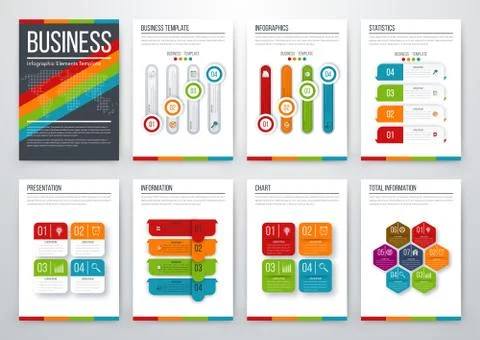 Modern infographic vector concept 스톡 일러스트