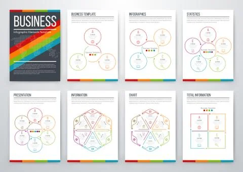Modern infographic vector concept Stock Illustration