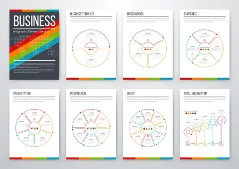 Modern infographic vector concept Stock Illustration