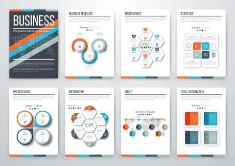 Modern infographic vector concept Stock Illustration