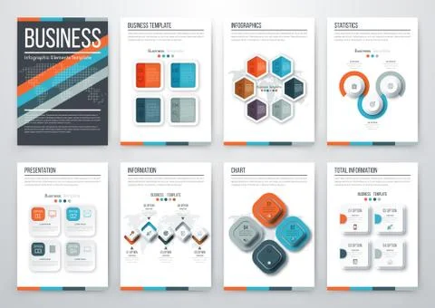 Modern infographic vector concept Stock Illustration